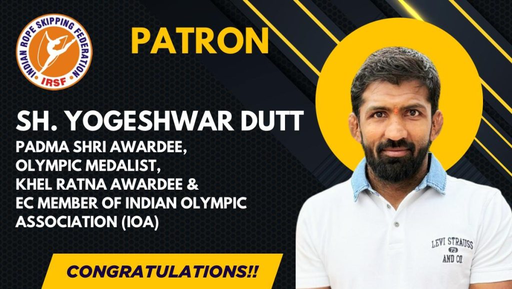 Yogeshwar Dutt becomes Patron