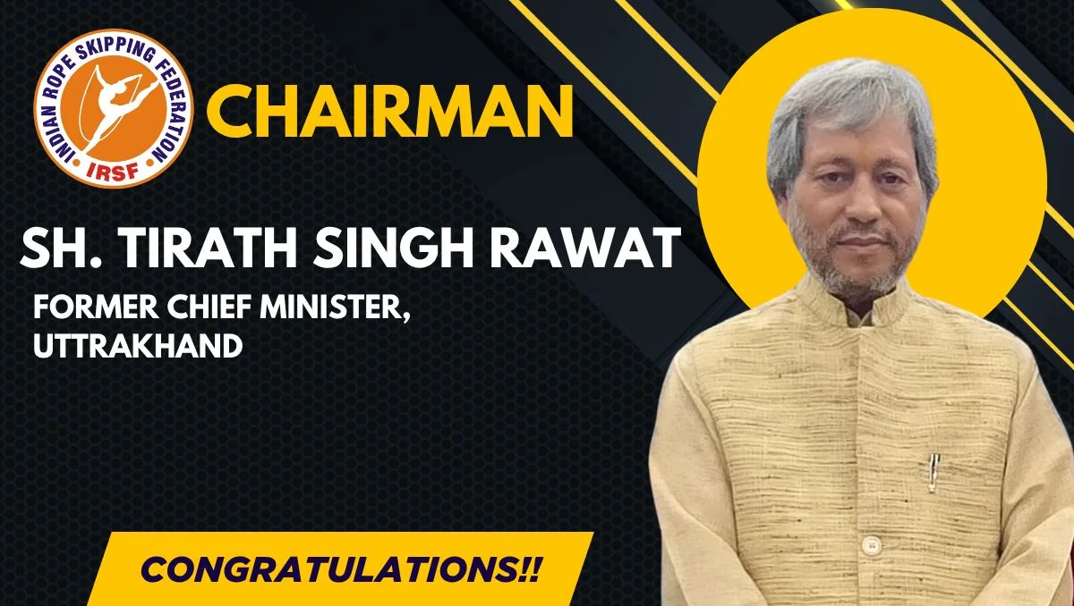 Sh. Tirath Singh Rawat Graces Indian Rope Skipping Federation as Chairman