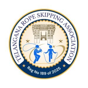 Telangana Rope Skipping Association logo