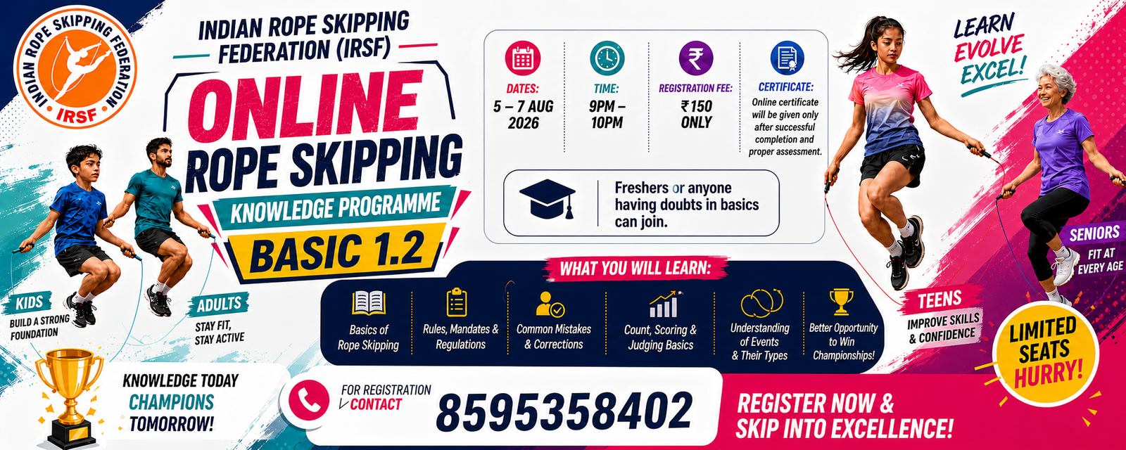 Knowledge Programme Basic 1.2 Successfully Conducted by IRSF