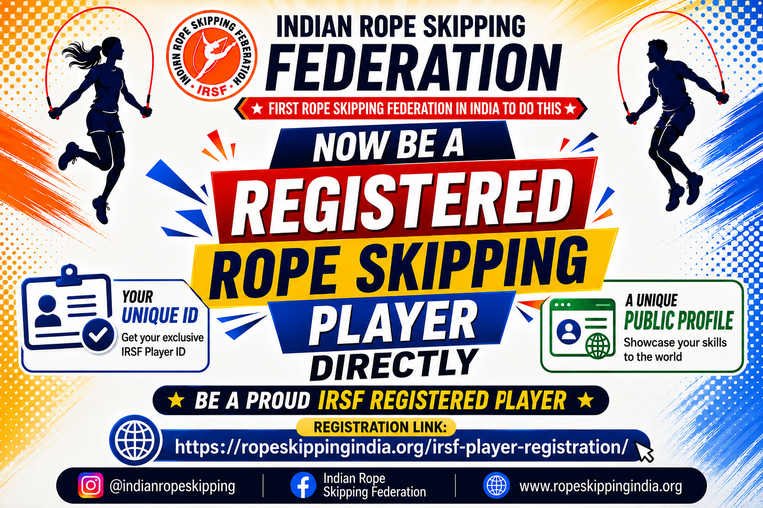 IRSF Announces Direct Registration for Registered Rope Skipping Players
